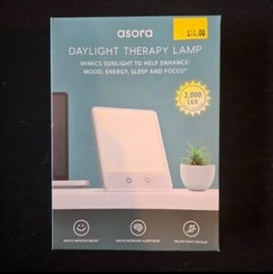 Daylight therapy lamp